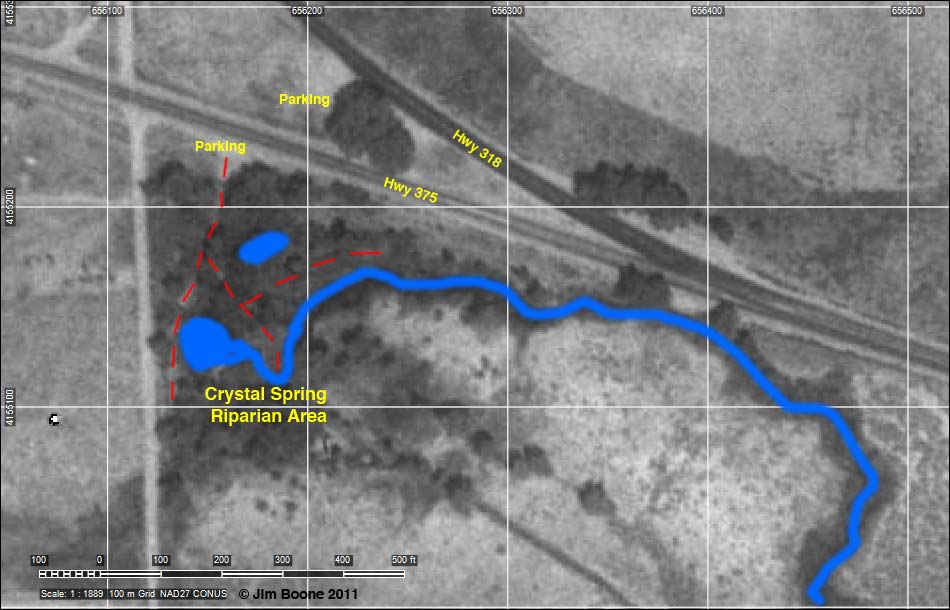 Crystal Spring Map