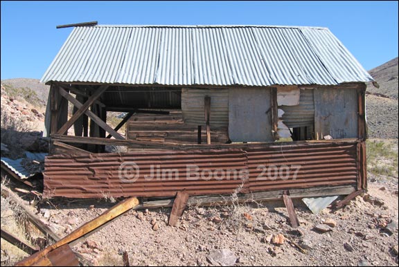 historic Inyo Mine Building