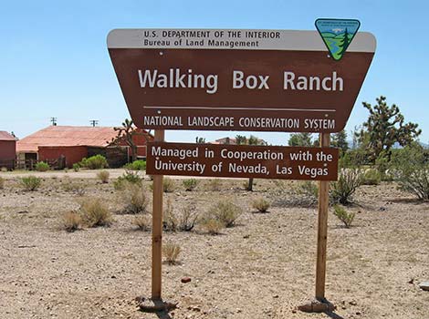 Walking Box Ranch, Entering the site