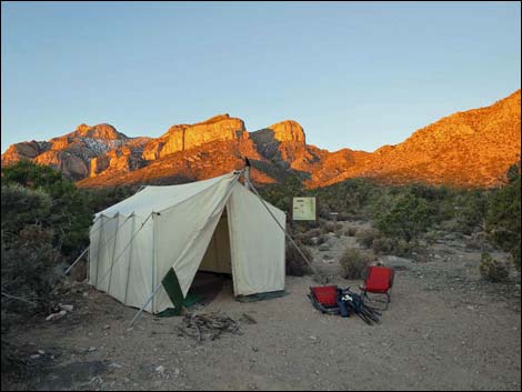 Leviathan Cave Trailhead Campsites