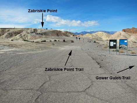 Zabriskie Point Trailhead