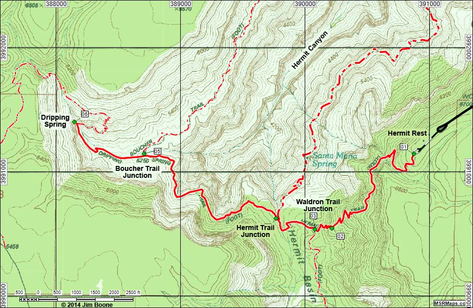 Dripping Spring Map