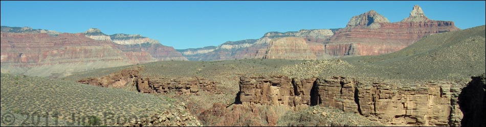 Pipe Canyon to Bright Angel Canyon