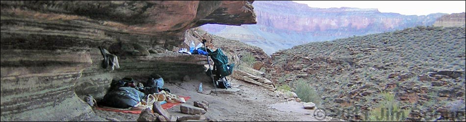 Tonto Trail -- Boucher Camp to Slate Creek