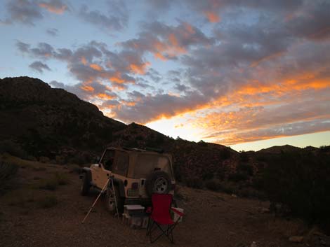 Cabin Spring Canyon Campsite