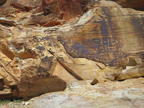 Falling Man Rock Art Site