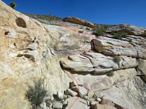 Falling Man Rock Art Site