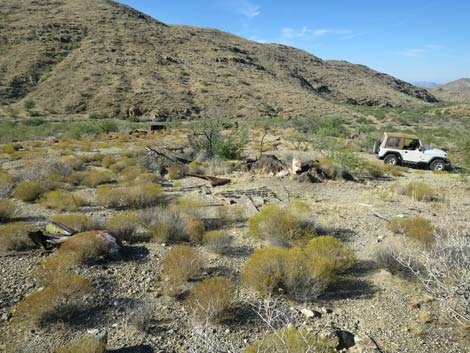 Nevada Mica Mine Road