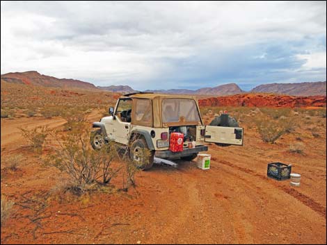 Mud Wash Dunes Road