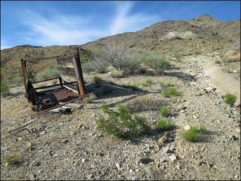 Nevada Mica Mine Road