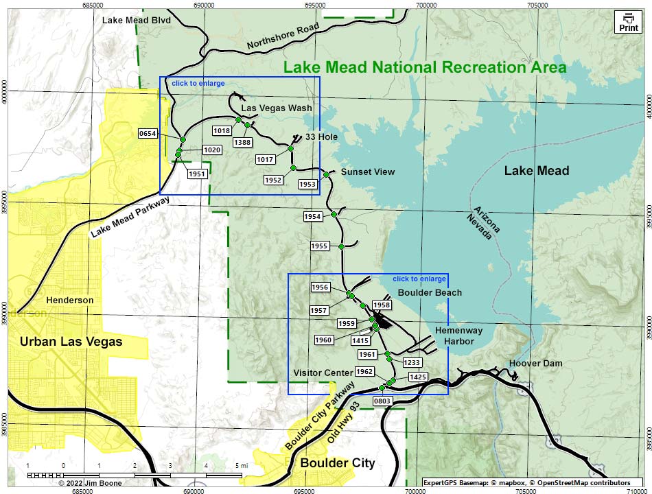 Northshore Road Map