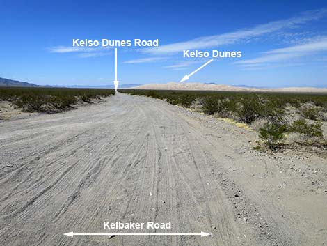 Kelso Dunes Road