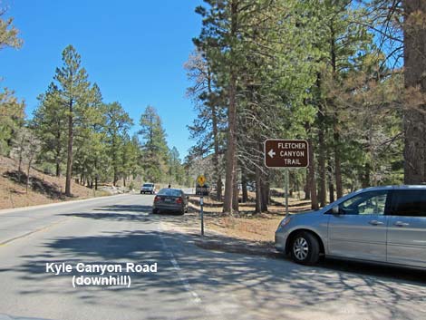 Fletcher Canyon Trailhead