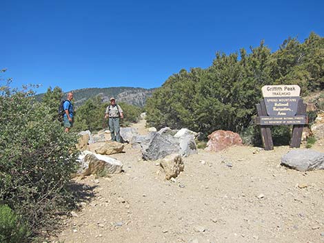 Harris Saddle Trailhead