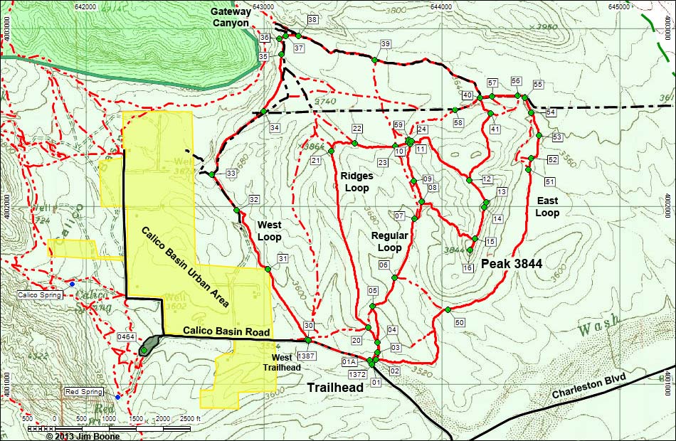 Peak 3844 Loop Trail