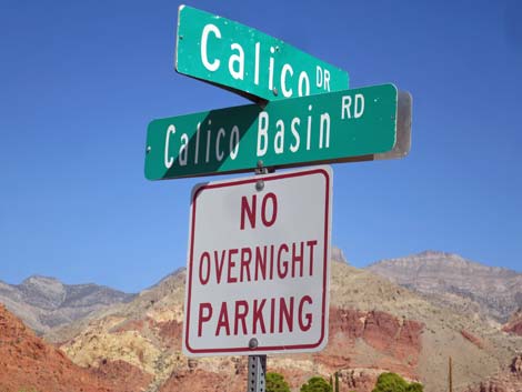 Calico Basin Road