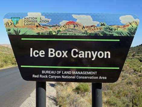 Icebox Canyon Trailhead