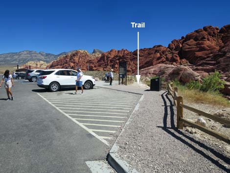 Calico Hills 1 Trailhead