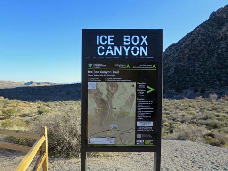 Icebox Canyon Trailhead